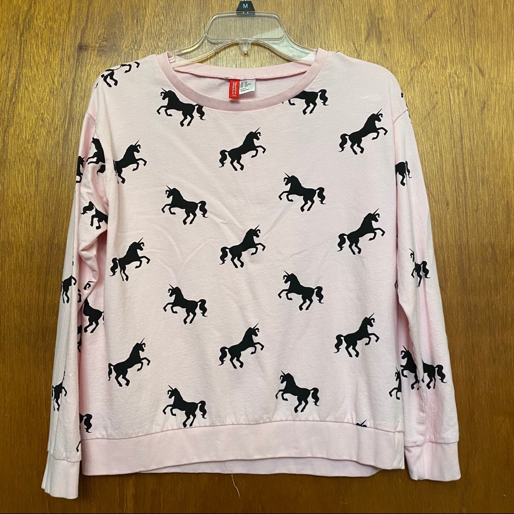 H&M unicorn sweater